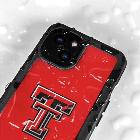 Texas Tech University Red Raiders iPhone 15 Plus Waterproof Case